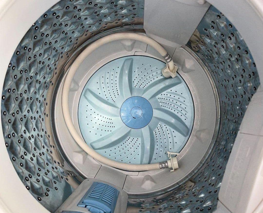 東芝洗濯機　5kg 浸透パワフル洗浄温度センサーおしゃれ着　風乾燥機能付20年製