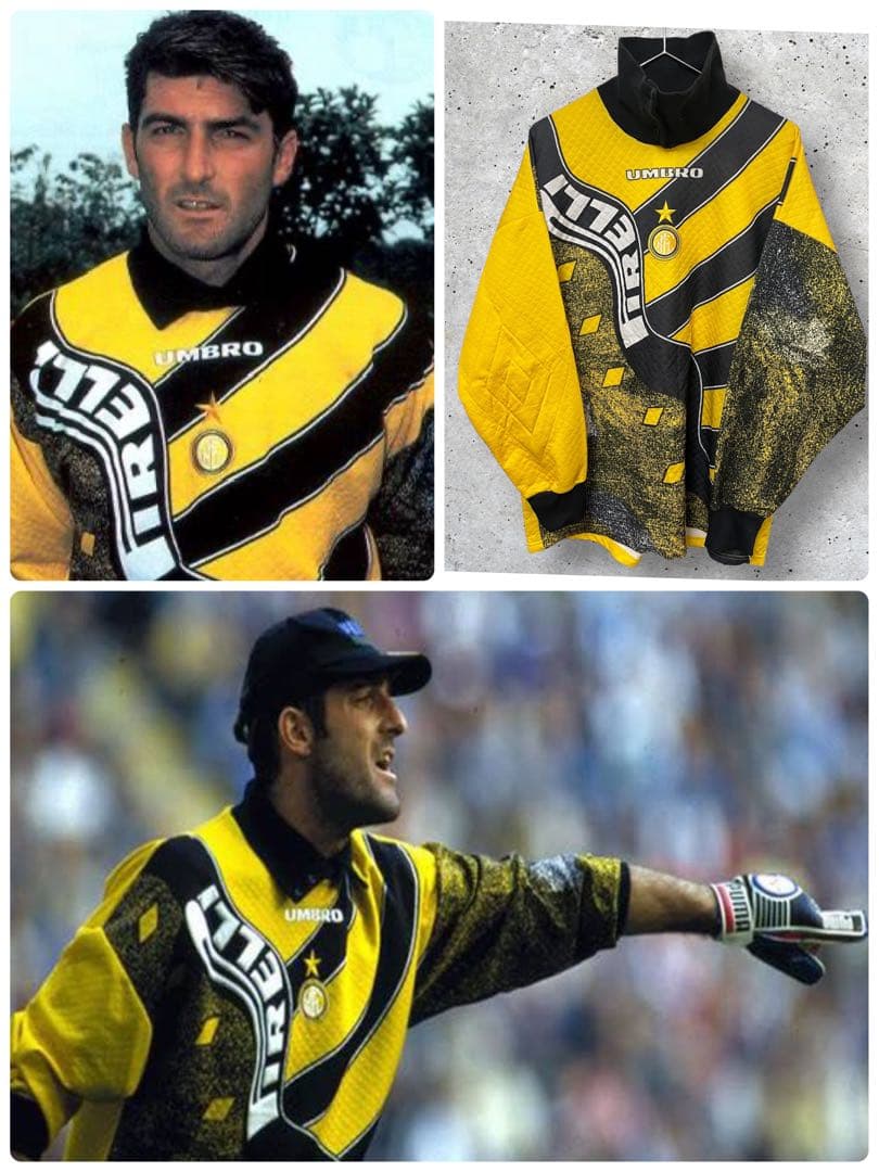 90s umbro アンブロ インテル GK ユニフォーム パリュウカ