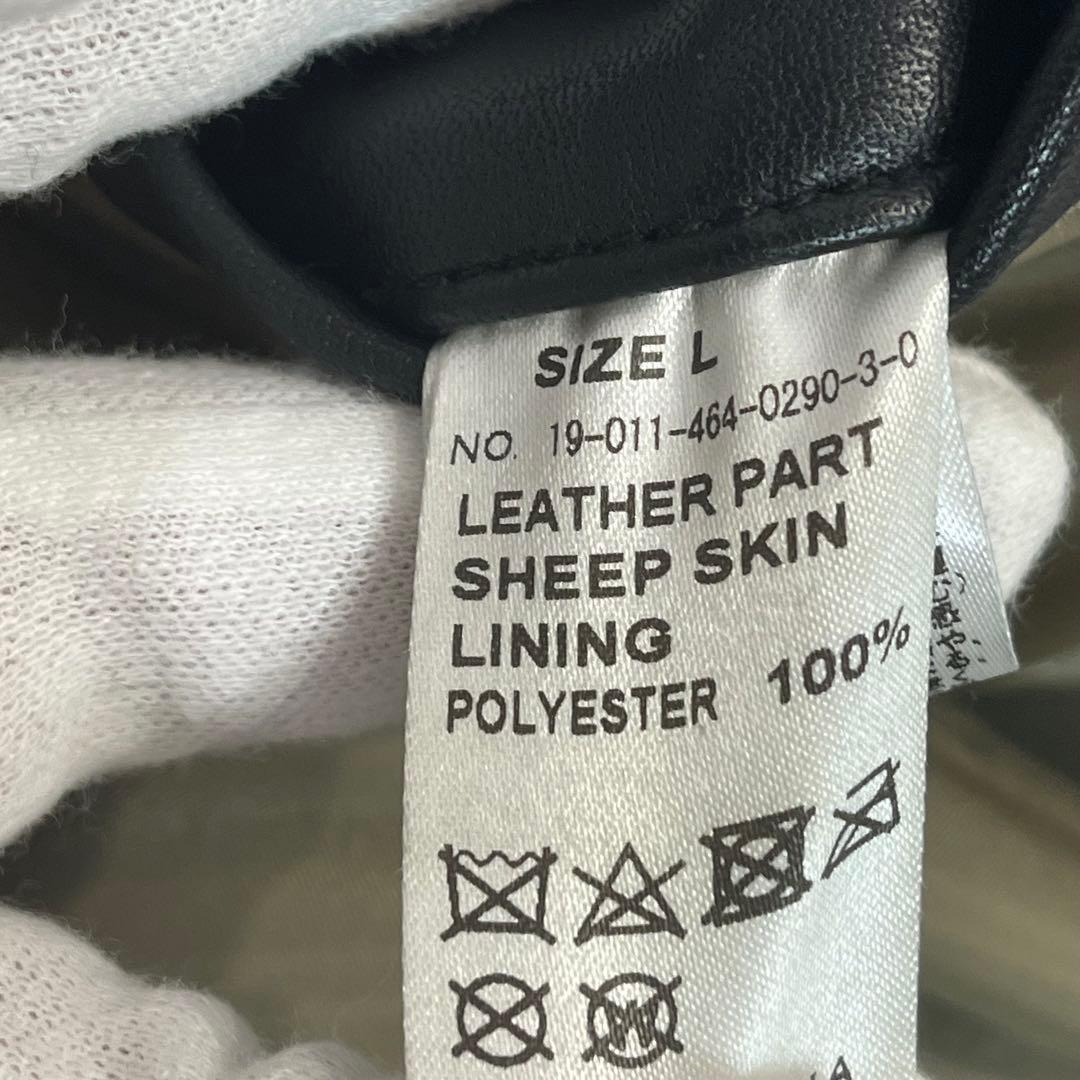 JOURNAL STANDARD relume✨FAT シングル　ライダース　L