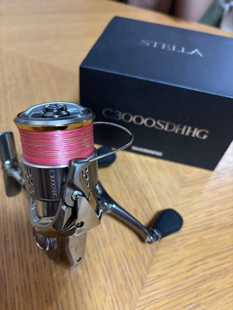 STELLA C3000SDHHGスピニングリール