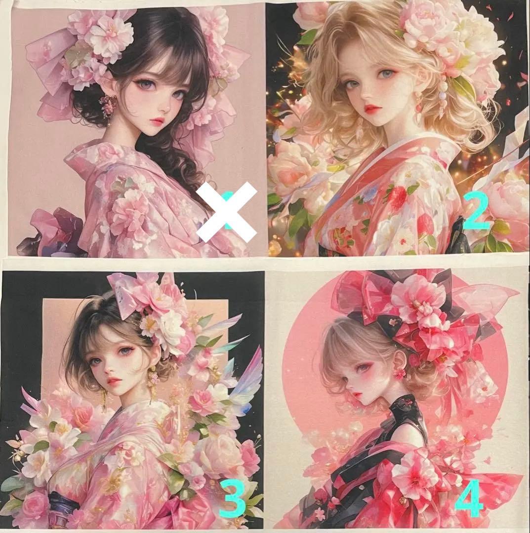 フラットポーチ☆ハンカチ☆ハンドメイド☆オーダーページ【90】