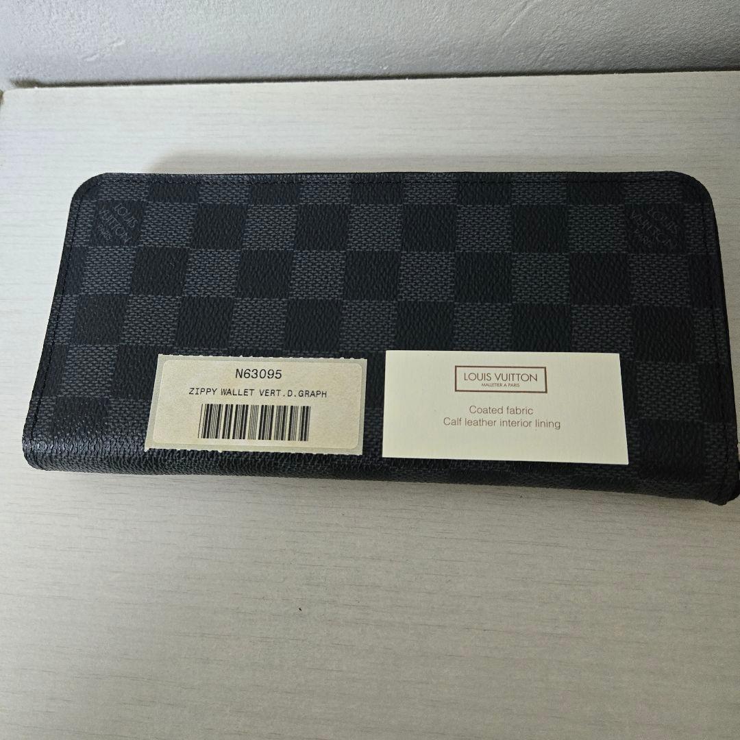 Overflow★未使用品★ルイヴィトン★ダミエ★ブラック★長財布