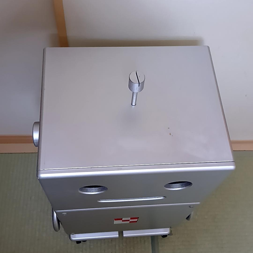 【レア】ROBIT　ロビット　収納ロボ　キャスター付き　シルバー