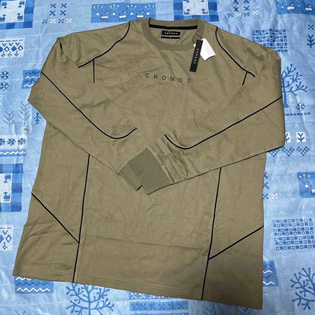 クロノス　CRONOS　長袖tシャツ 新品　トレーニングウェア　カジュアルウェア