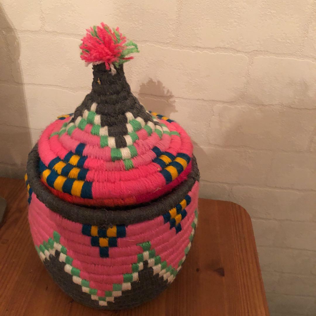 モロッコ  タジン　バスケット