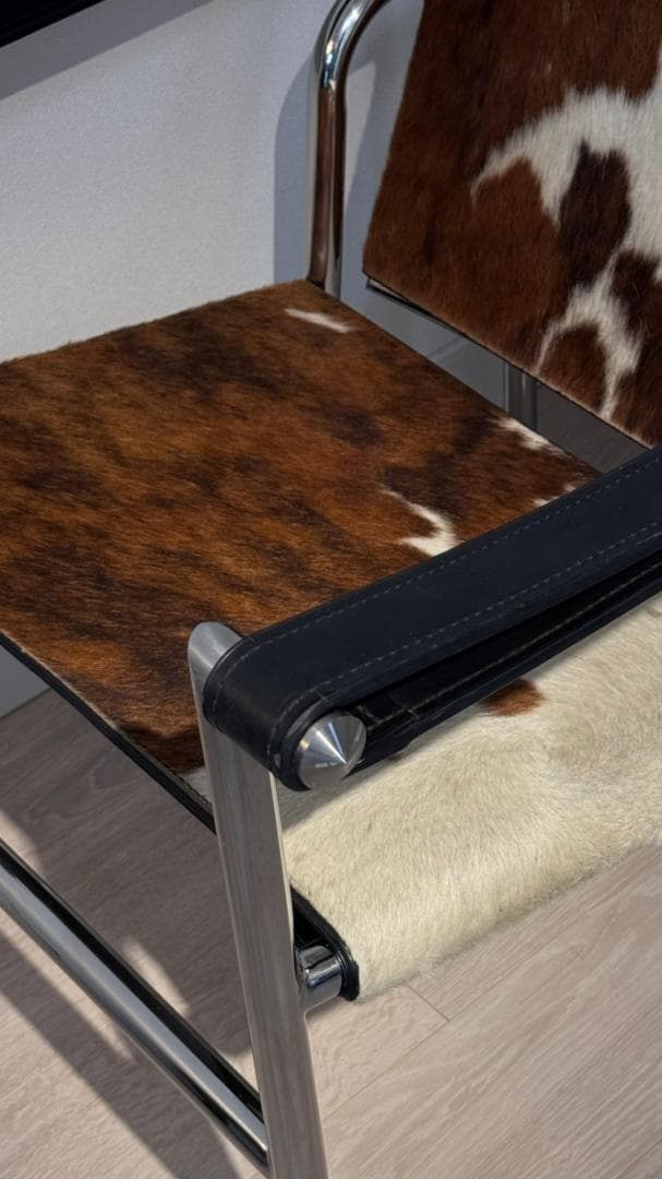 ル・コルビュジエ LC1 スリングチェア（リプロダクト品）　ハラコ