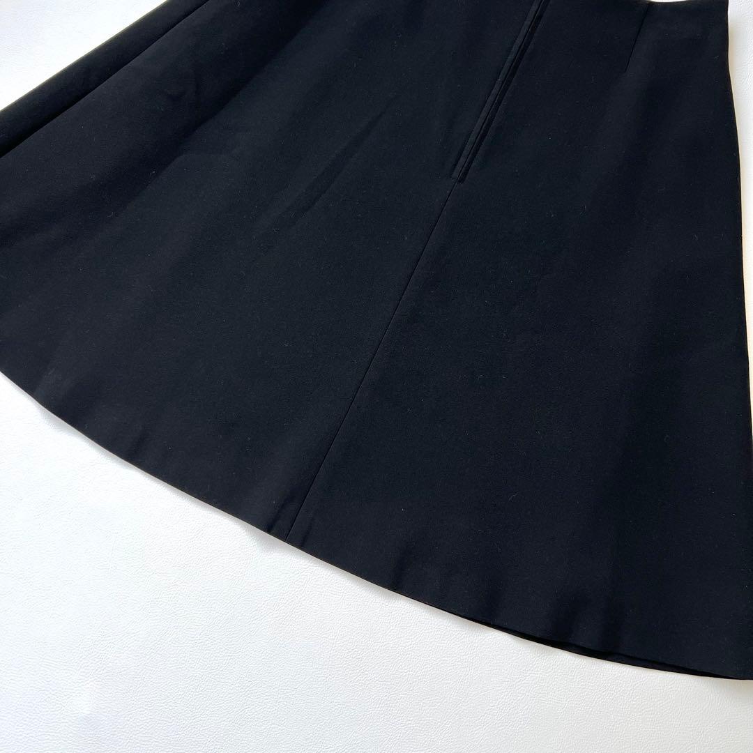 美品　FOXEY NEWYORK フォクシー　フレアスカート　ラップ風　40