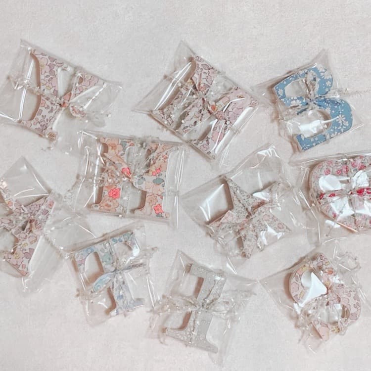 オーダー専用ページ（アルファベット・数字オブジェ）