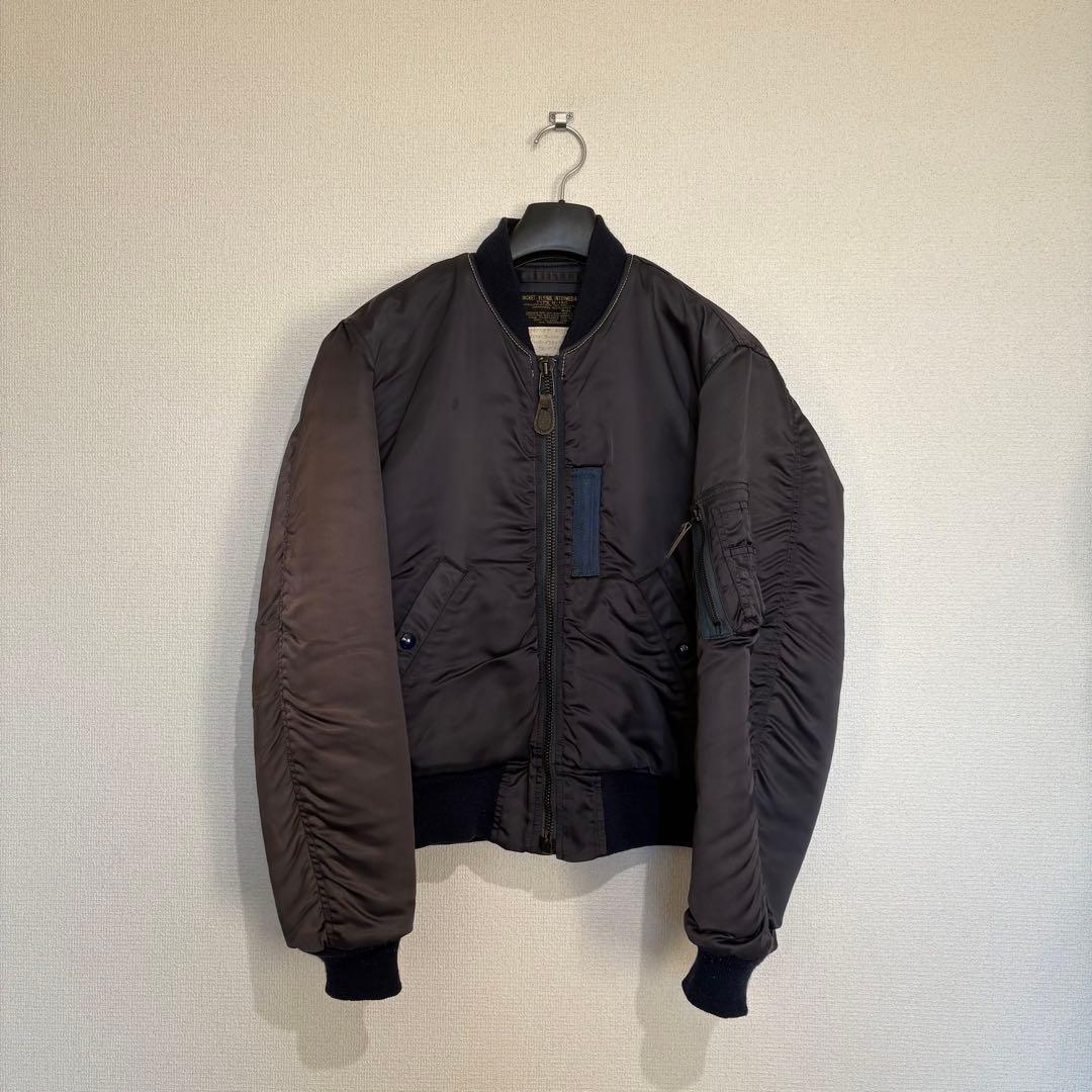MA-1 フライトジャケット ダークグレー B-15C