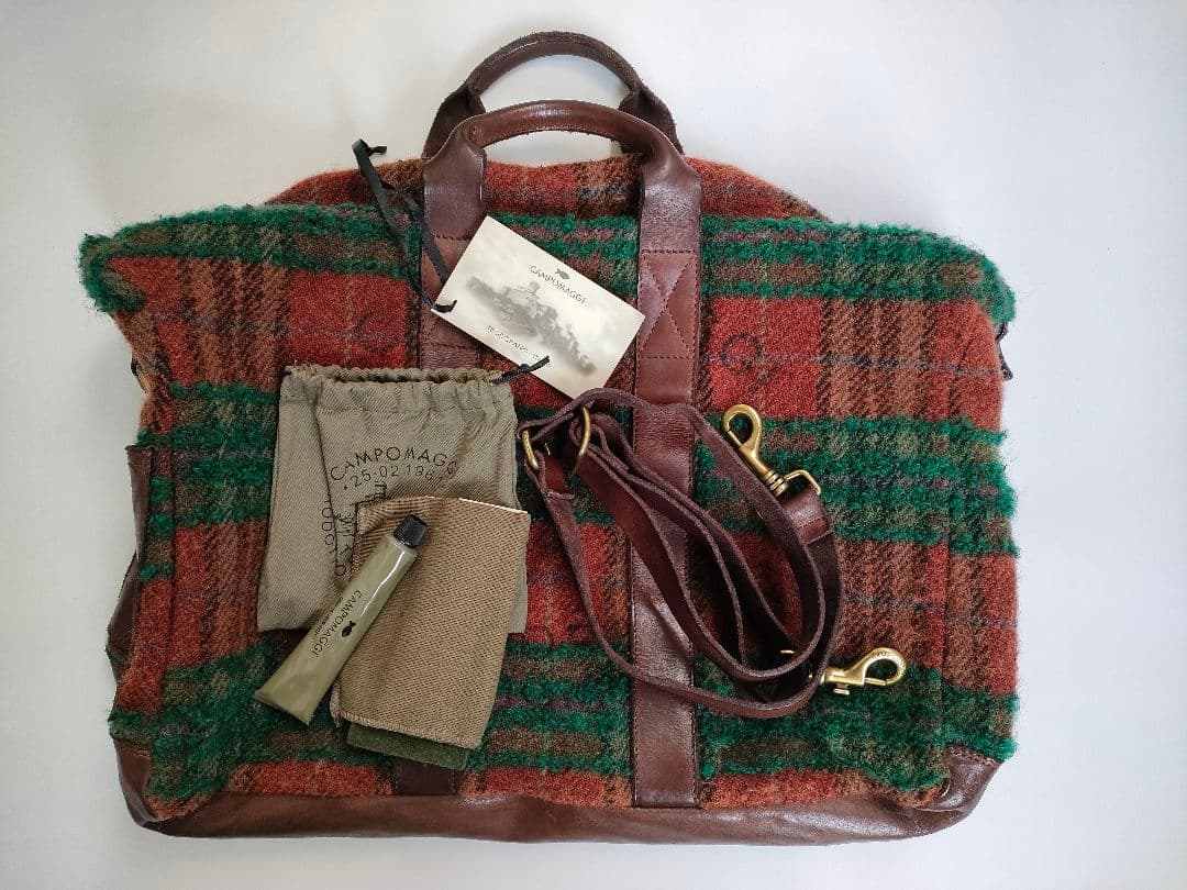 【新品】国内未発売 campomaggi bag kapital