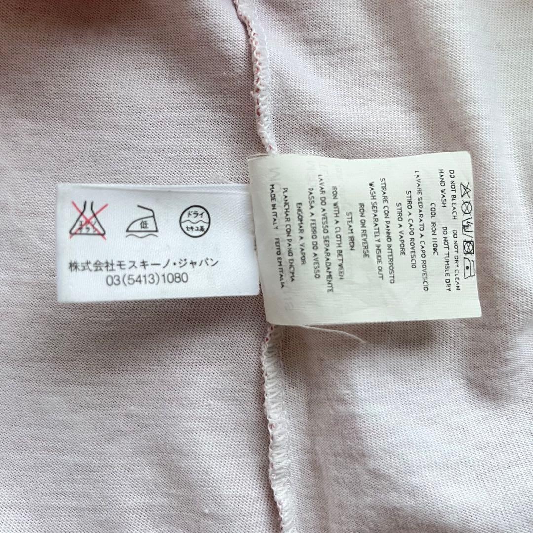 Y2K MOSCHINO モスキーノ リボン タンクトップ