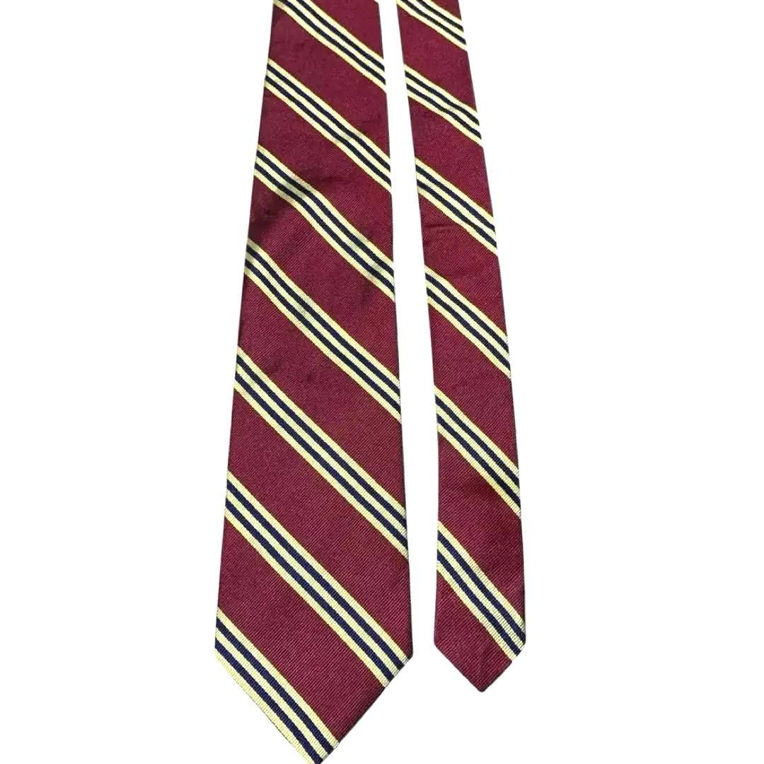 新品未使用★ブルックスブラザーズシルクBB1ストライプレップタイ