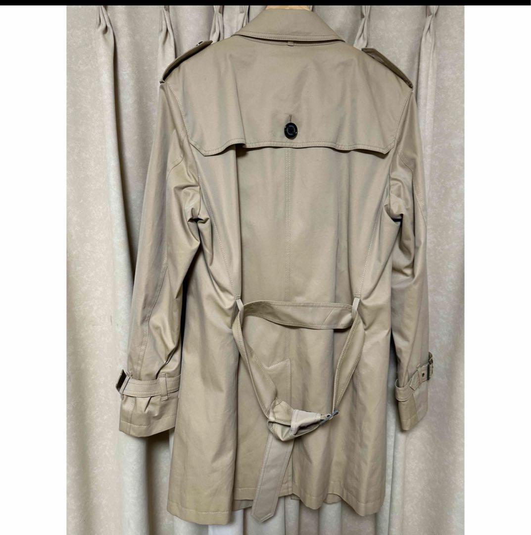 むにブラックレーベルクレストブリッジトレンチコートライナー付きＬサイズ