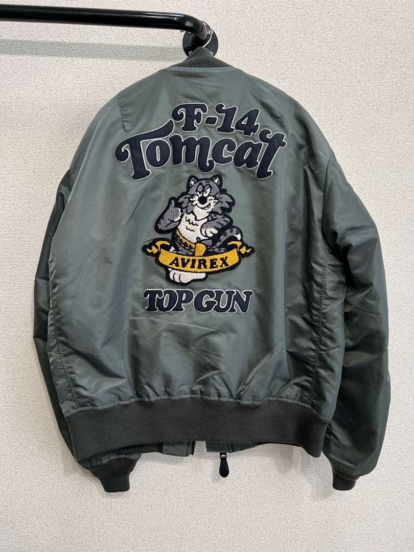 AVIREX MA-1 TOM CAT LIGHT MA-1 トップガン　ＸＬ