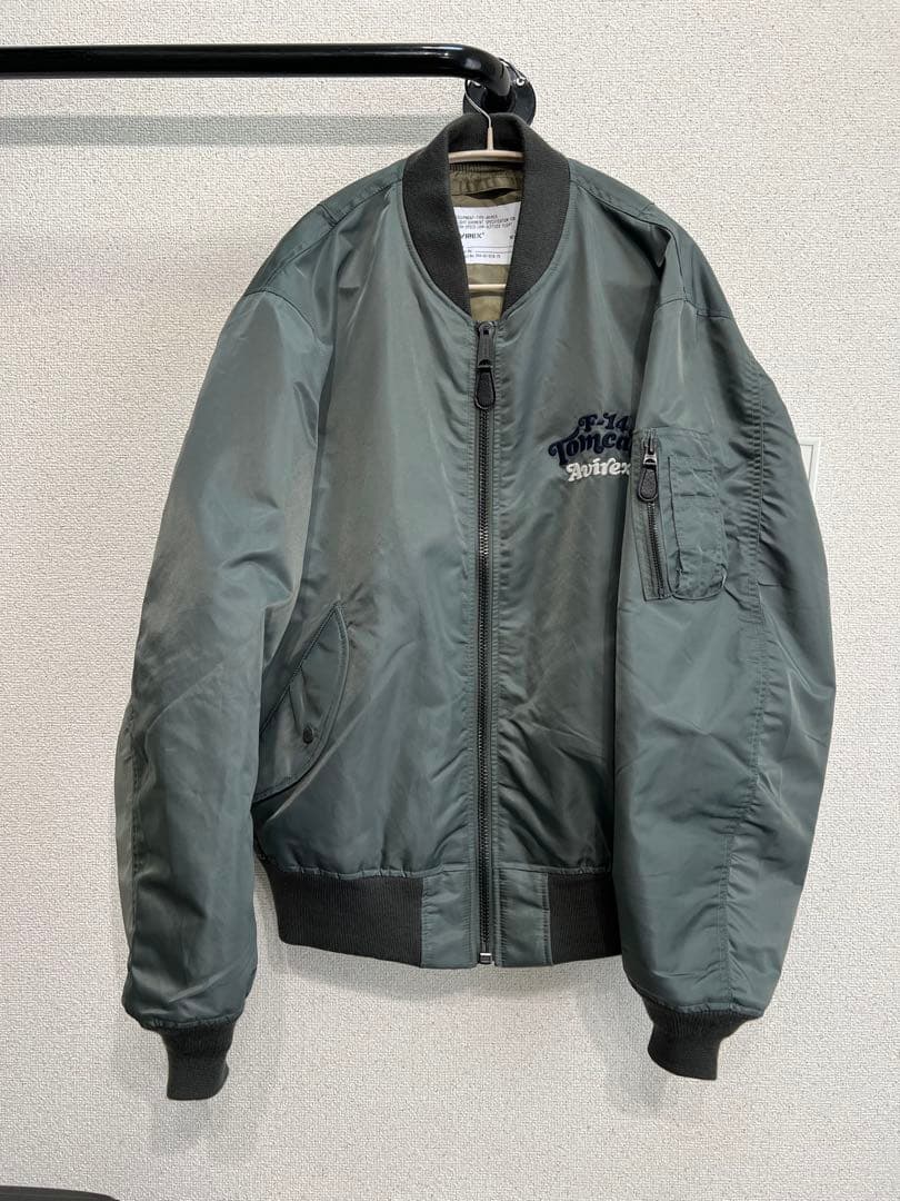 AVIREX MA-1 TOM CAT LIGHT MA-1 トップガン　ＸＬ