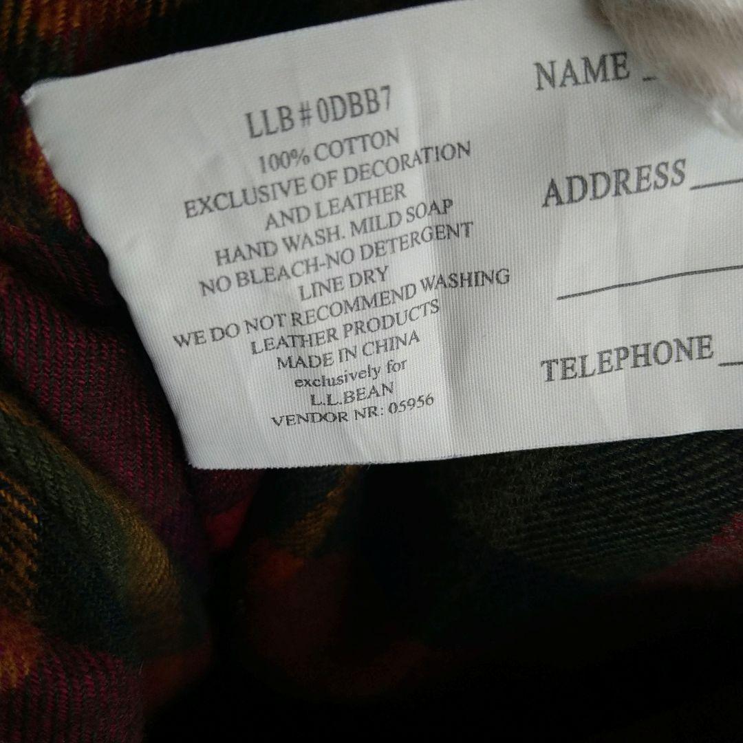 90s L.L.Bean ヴィンテージレザーハンドル トートバッグ ブラウン