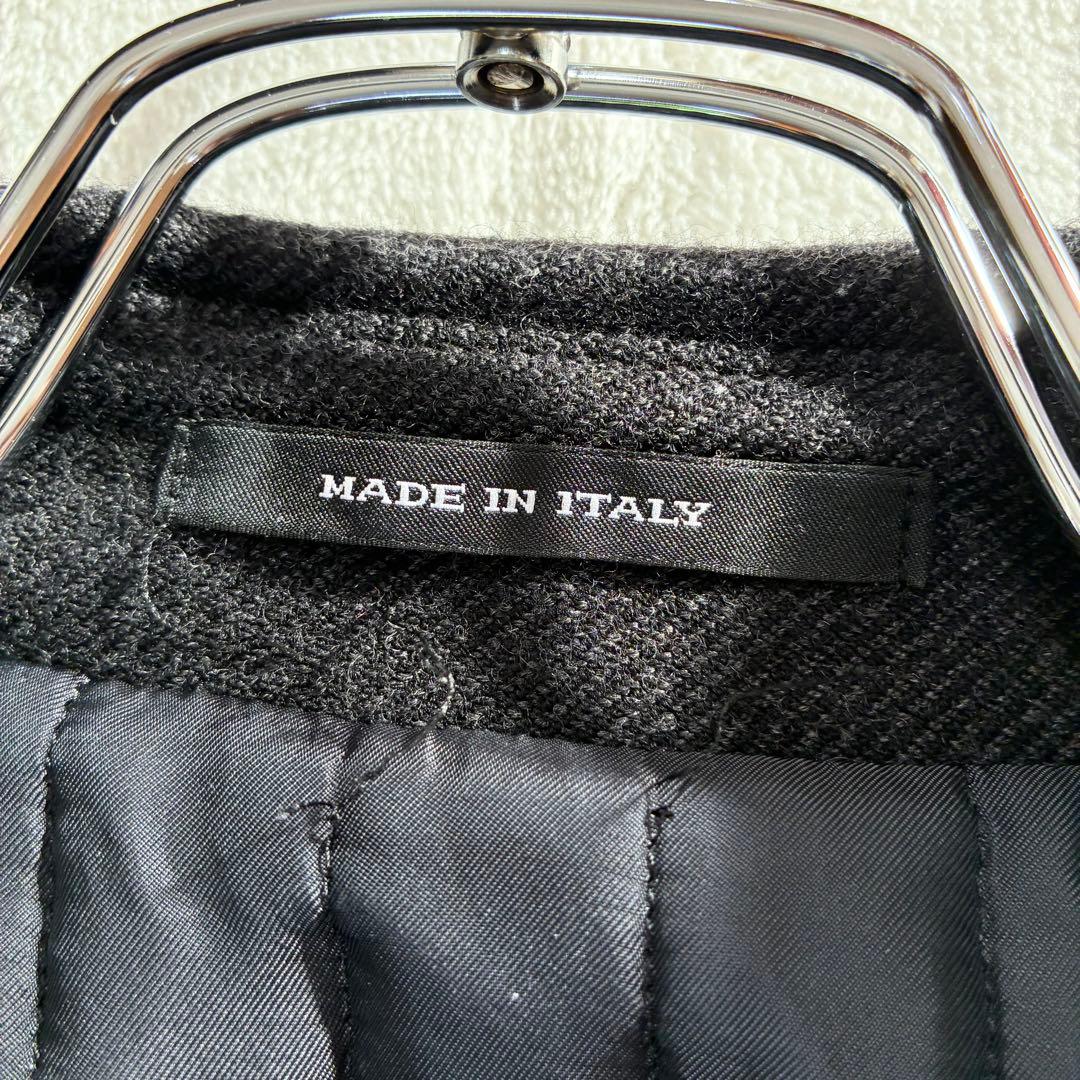 タリアトーレ トレンチコート 44 ウール ダブル ベルト付き ファインメリノ