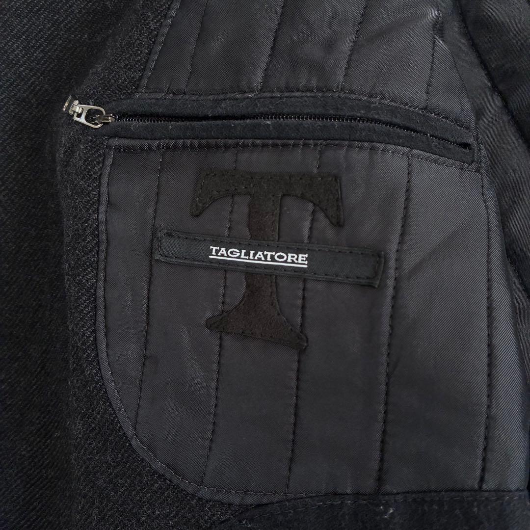 タリアトーレ トレンチコート 44 ウール ダブル ベルト付き ファインメリノ