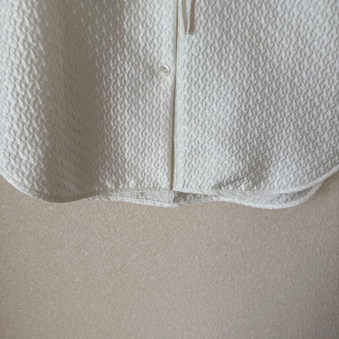 美品☆伊勢丹別注♪アミカキッズ　ジャガードブラウス