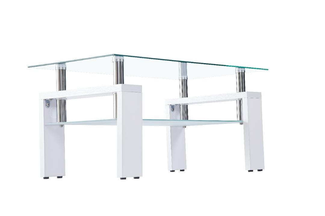 センターテーブル ローテーブル ガラス リビングテーブル モダンコーヒーテーブル