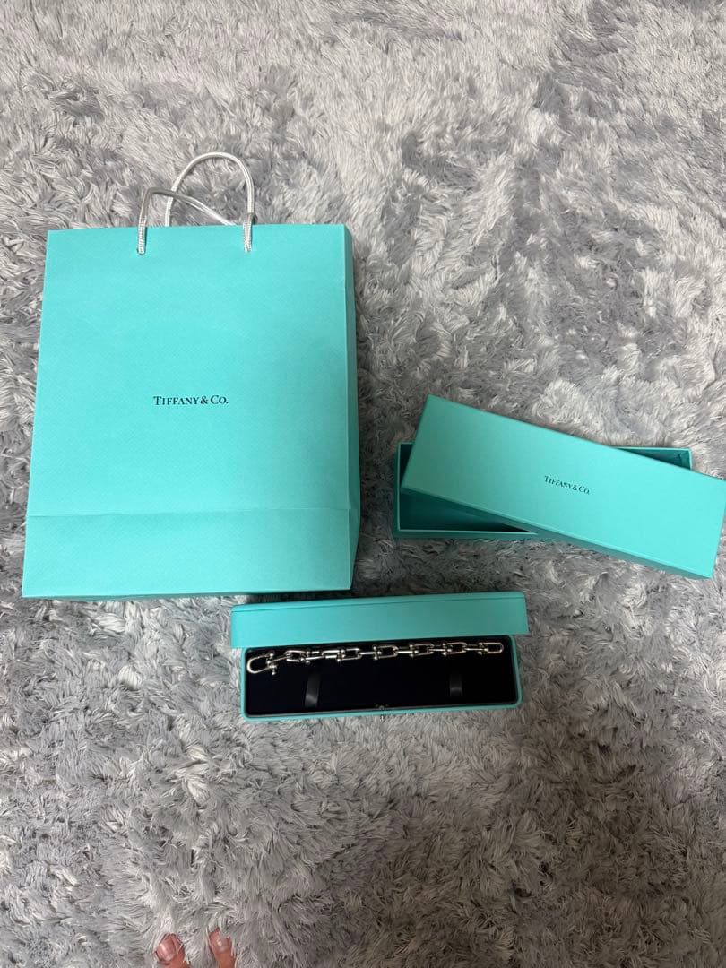 【Tiffany&Co.】ラージ リンク ブレスレット【ティファニー】