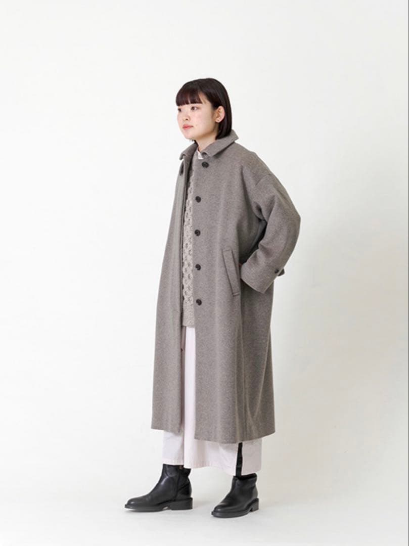 本日限定価格！かぐれ　ウールバルマカンコート※クリーニング済