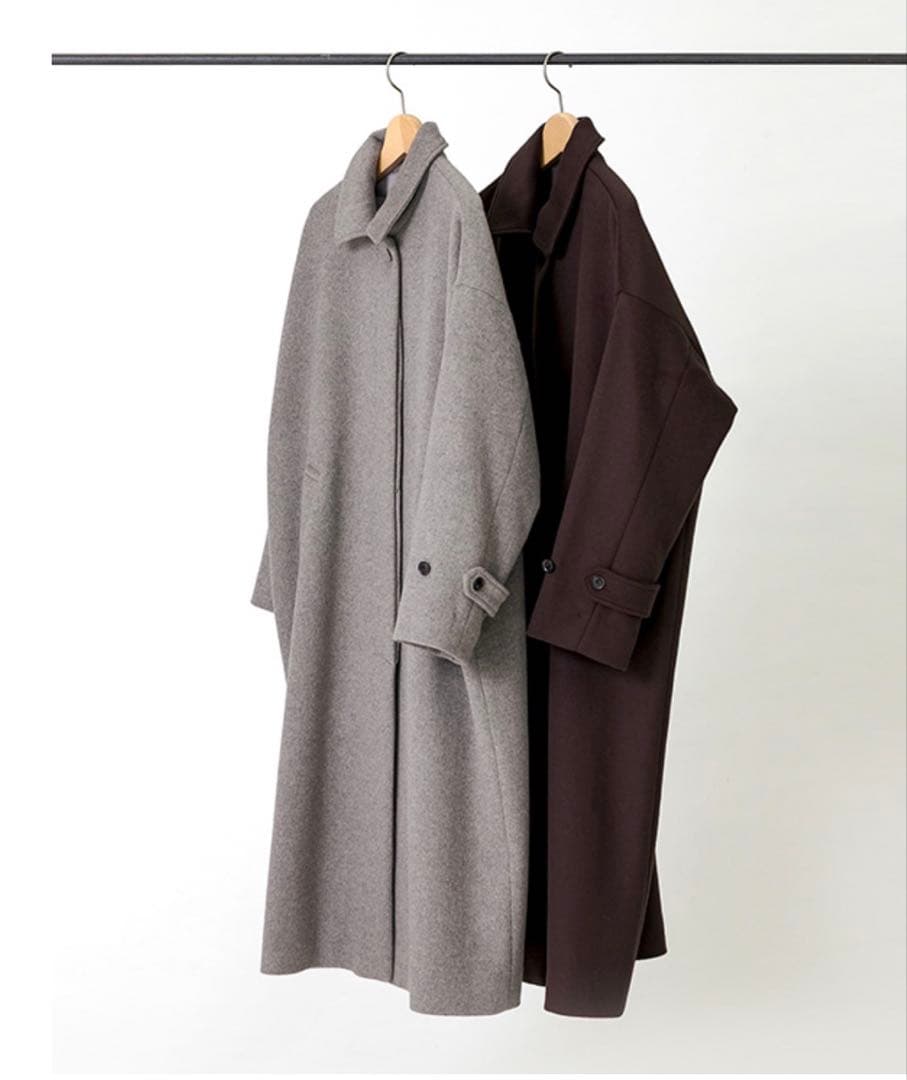 本日限定価格！かぐれ　ウールバルマカンコート※クリーニング済