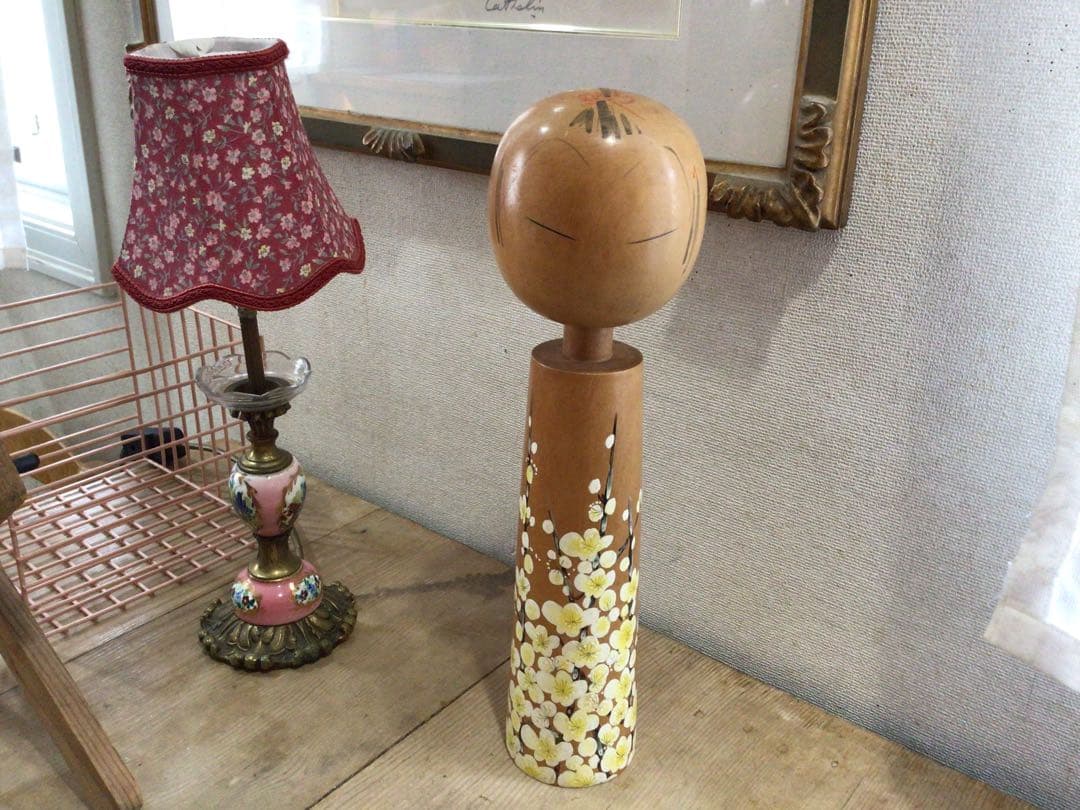 ⭕️⭕️高橋はじめ こけし 内閣総理大臣賞 「梅園」⭕️⭕️山中三平