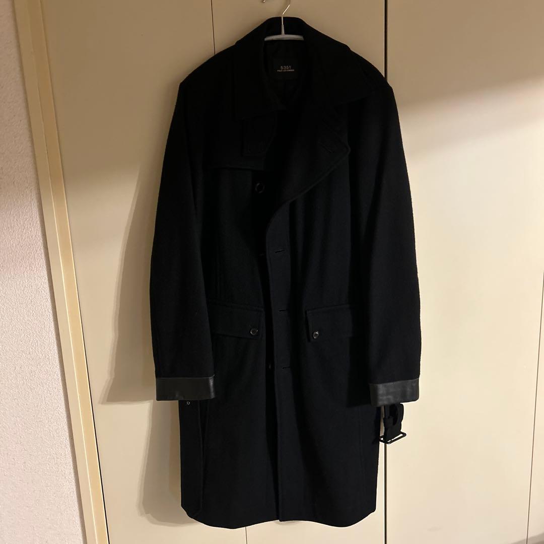 ま*ぁ様 5351POUR LES HOMMES ストームコート　ブラック　サイ