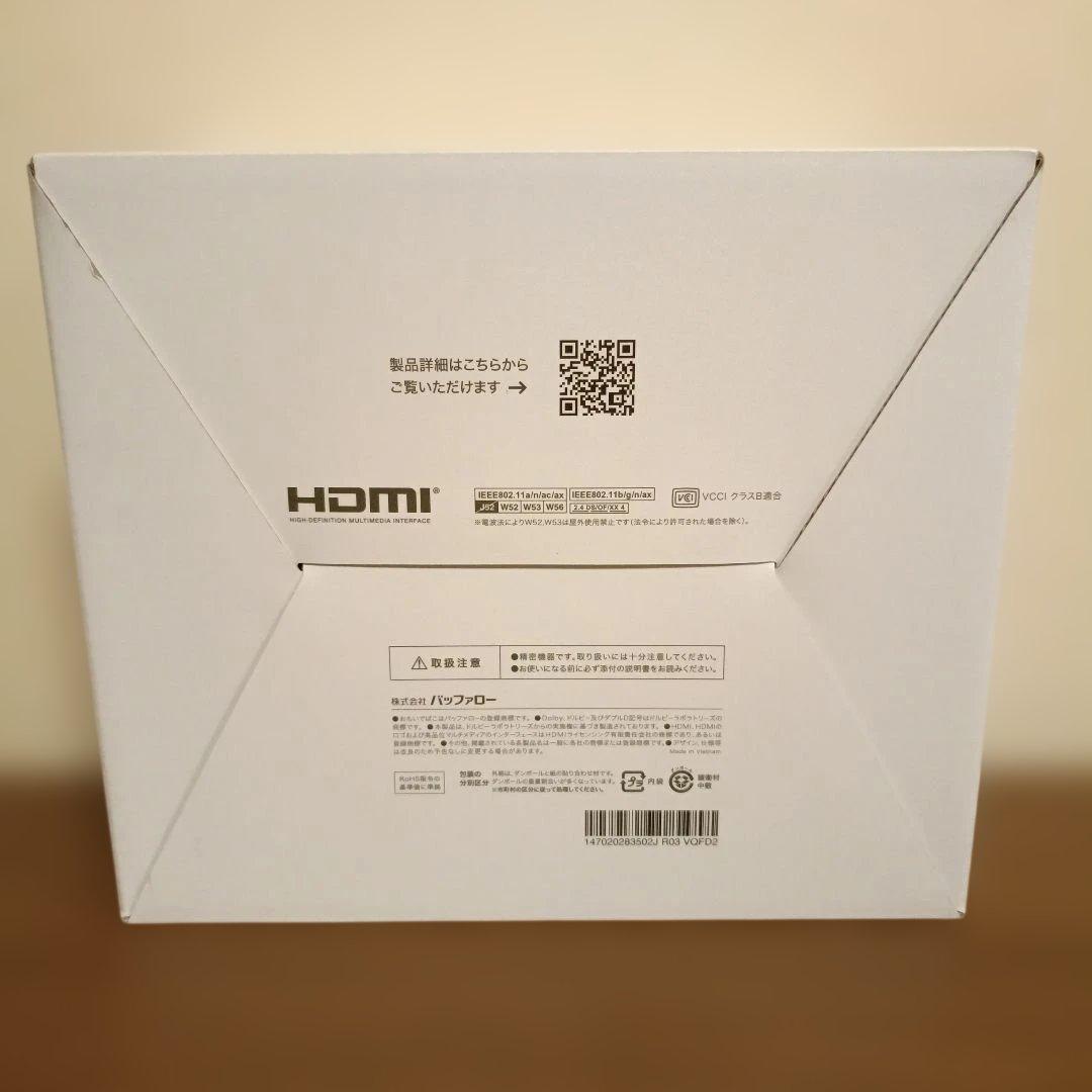 【新品未開封】BUFFALO おもいでばこPD-2000-XL 4TB 4K