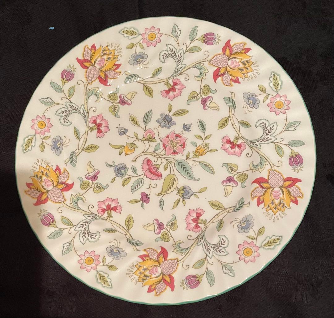 ミントン ハドンホール プレート 5枚セット 花柄 皿 約27cm