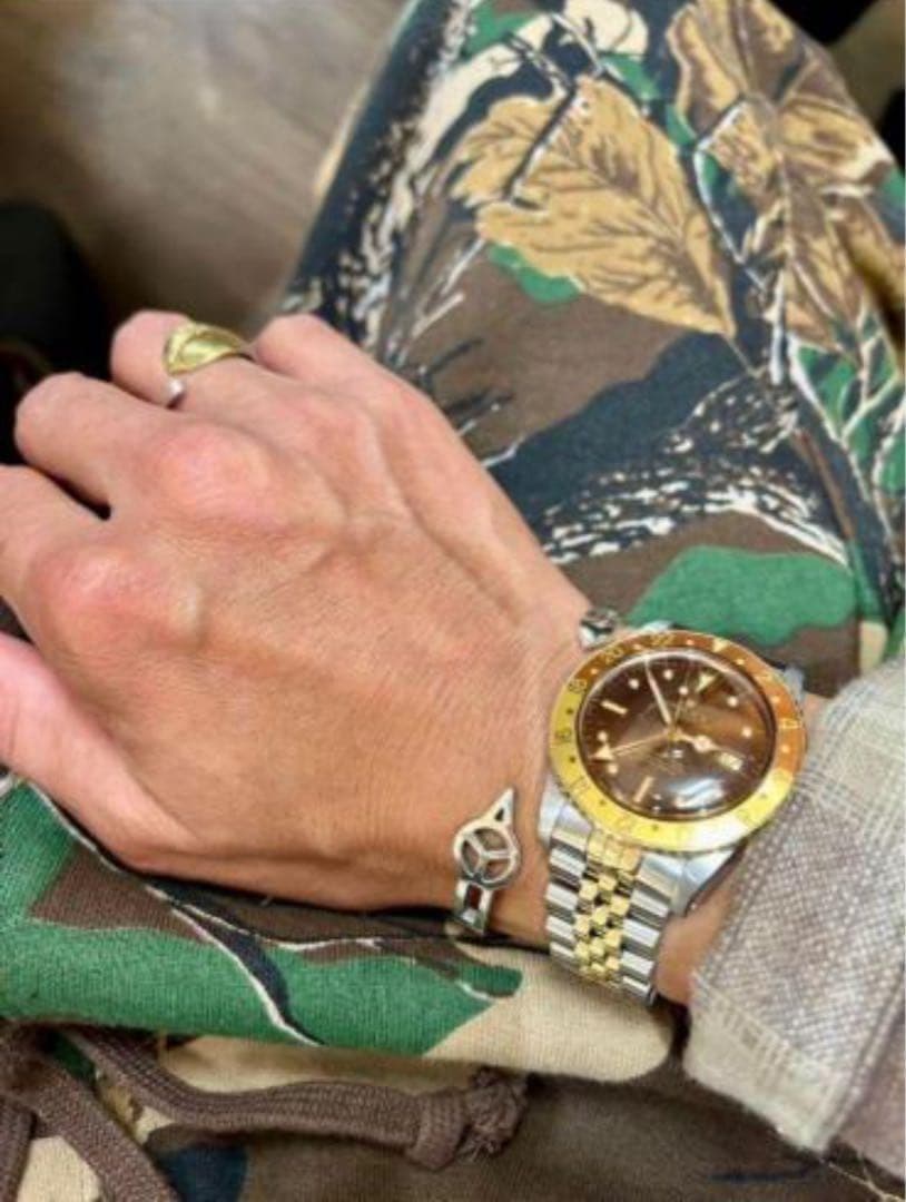 希少 キムタク着 Vintage Rollies バングル ブレスレット