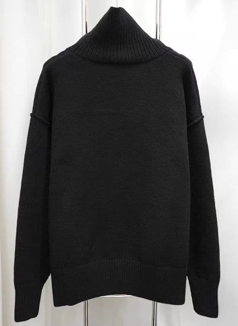 AMI PARIS ニット タートルネックセーターブラック M