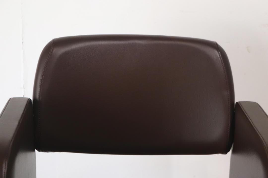 レトロ キャスターチェア アーム オフィス家具 回転 リクライニング 昇降