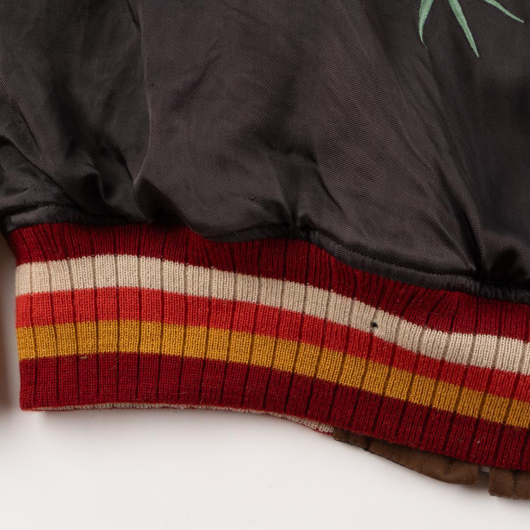 00s Pherrow's フェローズ スカジャン 虎 黒 M ビンテージ古着