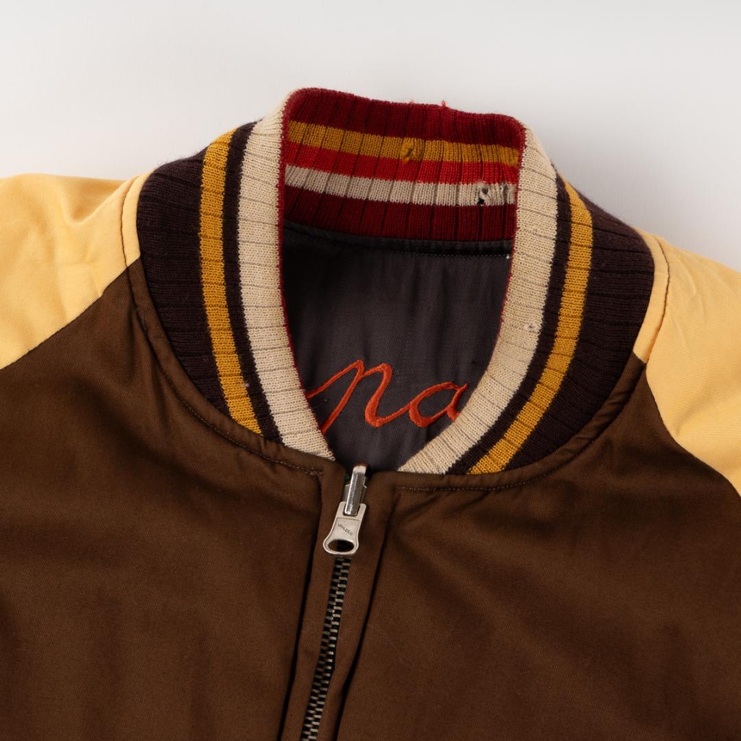 00s Pherrow's フェローズ スカジャン 虎 黒 M ビンテージ古着