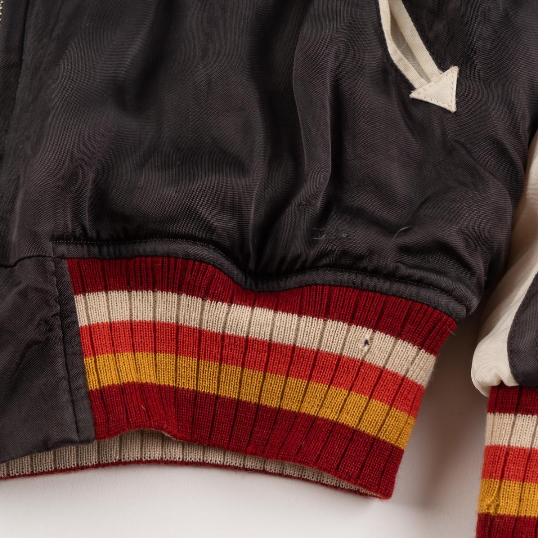 00s Pherrow's フェローズ スカジャン 虎 黒 M ビンテージ古着