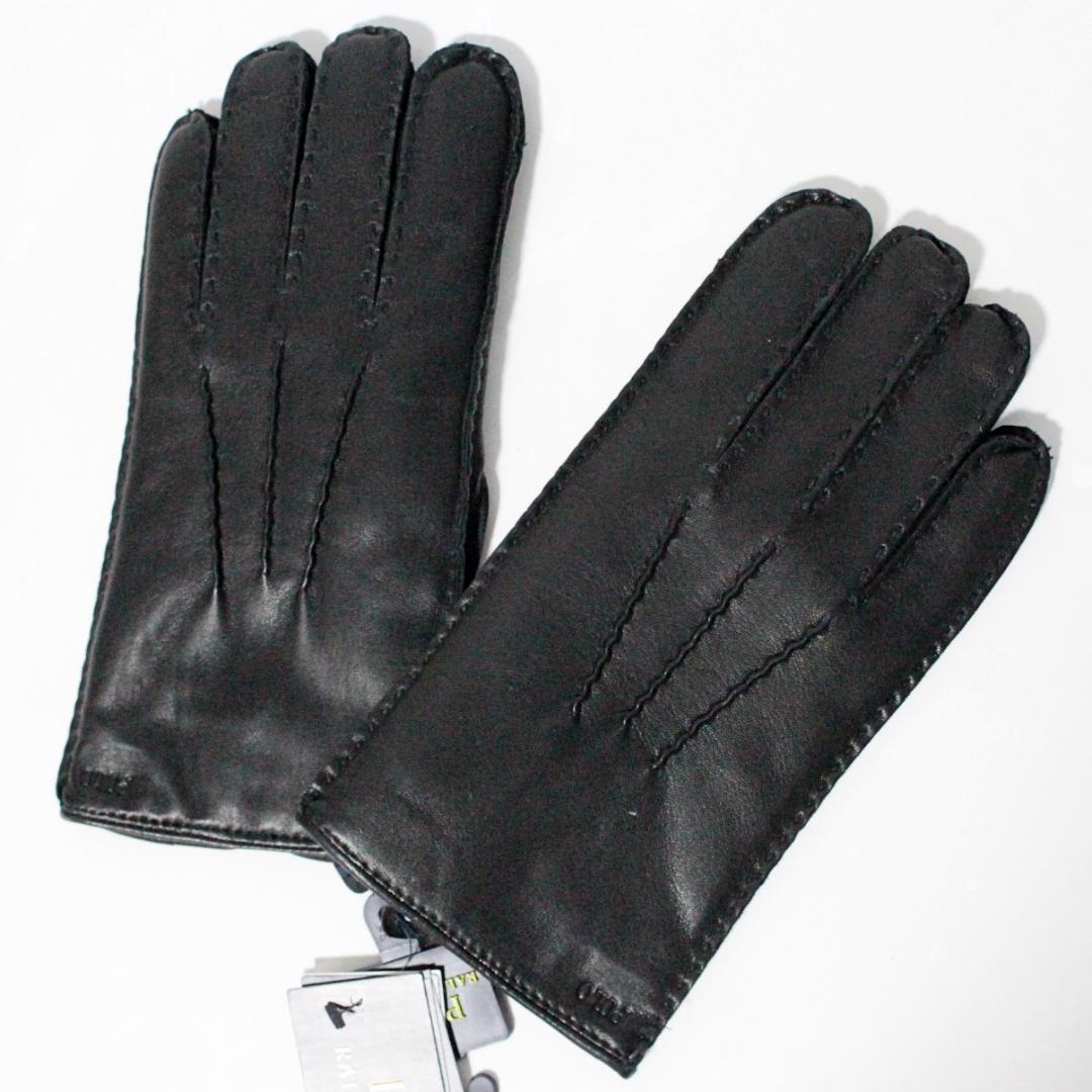 未使用 ポロラルフローレン タッチ対応 柔らかシープスキン 裏地カシミヤ 手袋