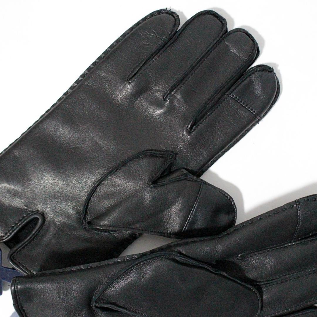 未使用 ポロラルフローレン タッチ対応 柔らかシープスキン 裏地カシミヤ 手袋