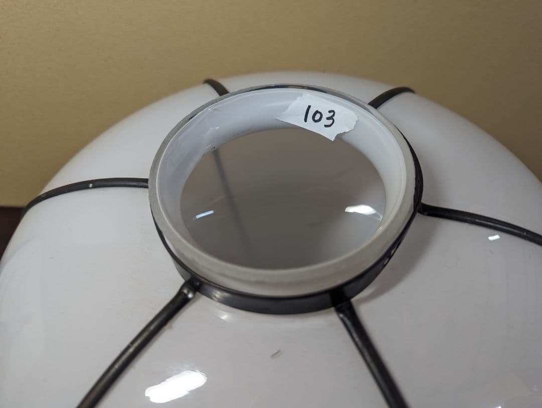 ペンダントライト 照明 昭和レトロ 大正ロマン 乳白色 当時物 アンティーク希少