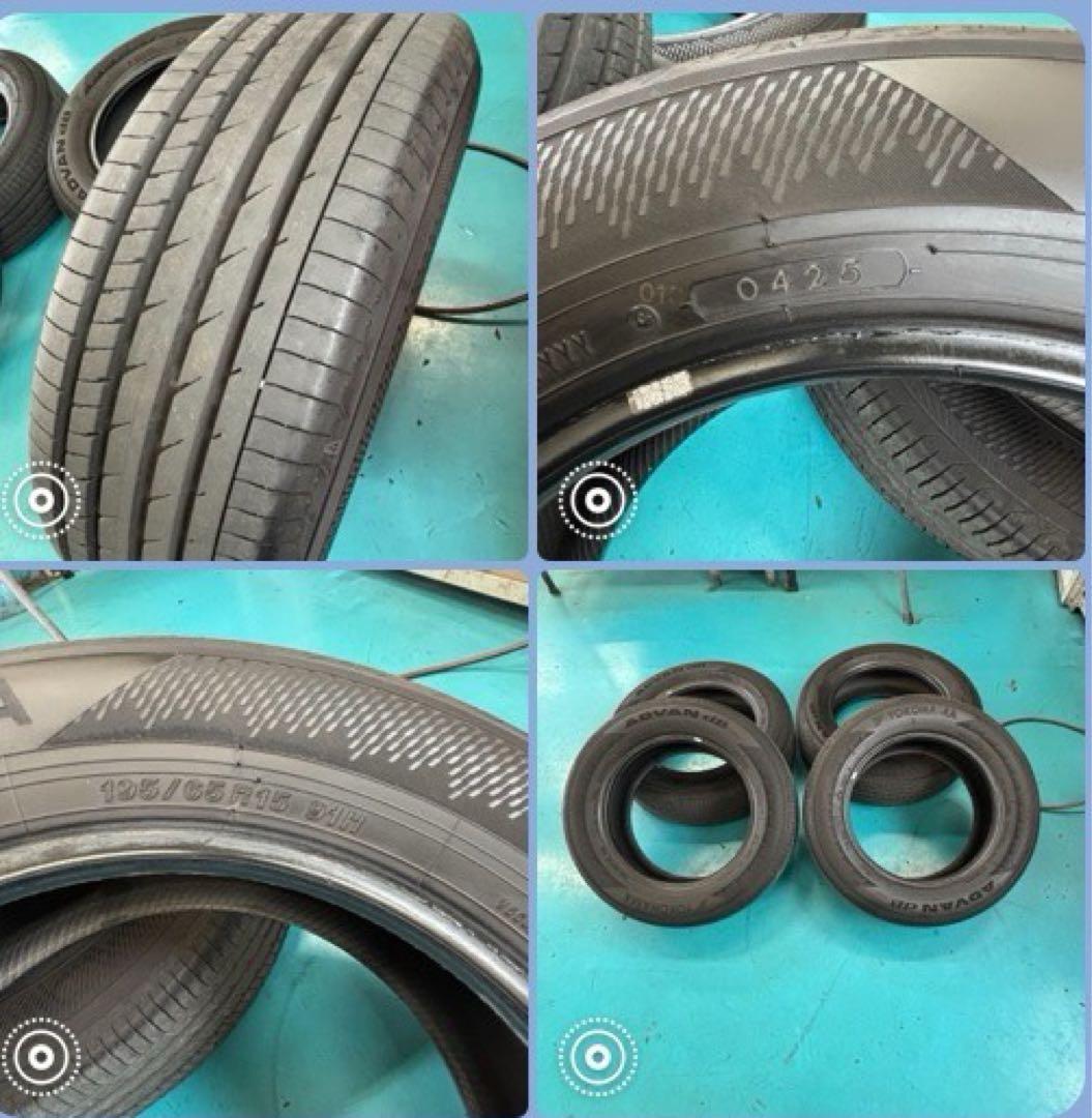 Yokohama タイヤ15インチ タイヤ 残溝あり