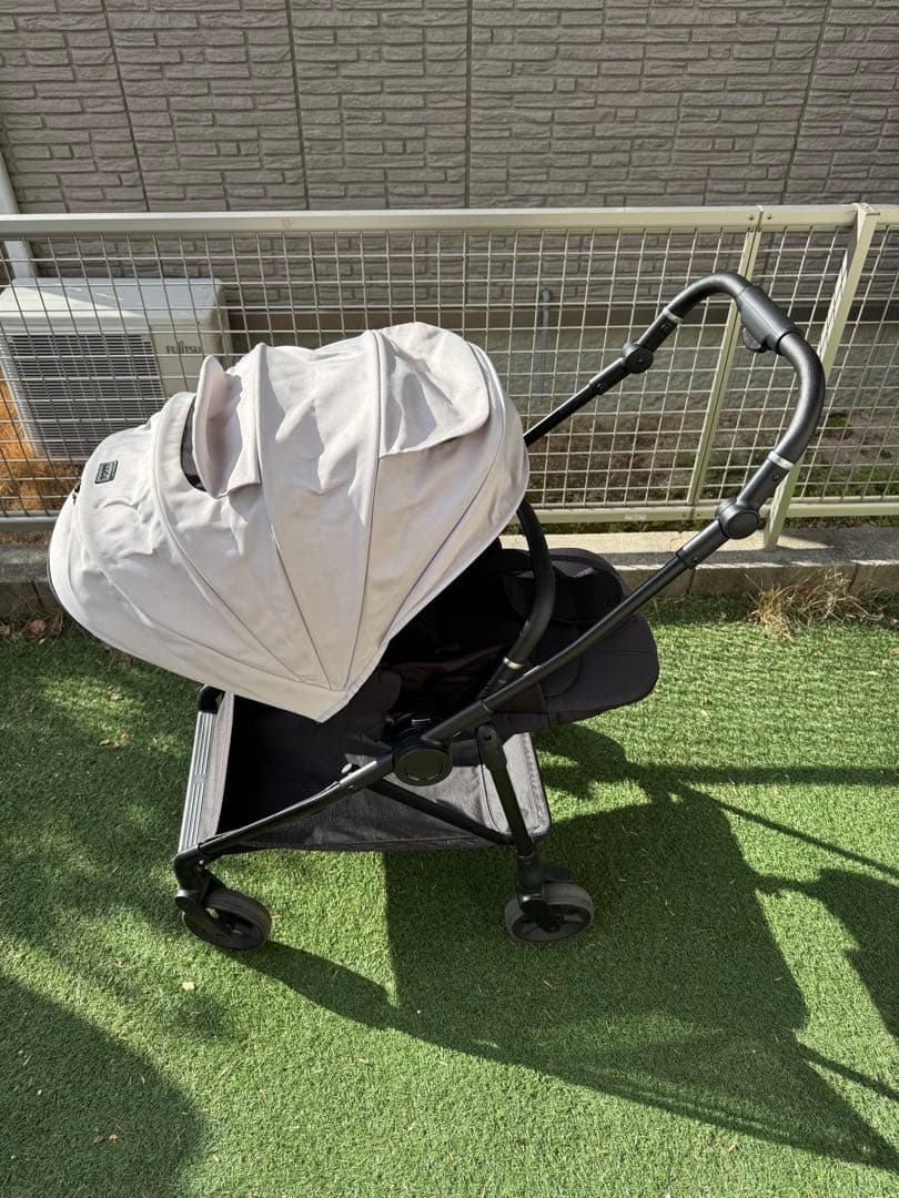 Aprica ルーチェフリー AB型 ベビーカー 折りたたみ ベージュ　オマケ付