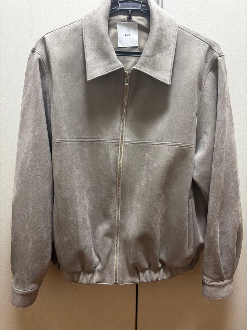 Lui's フェイクスウェードブルゾン