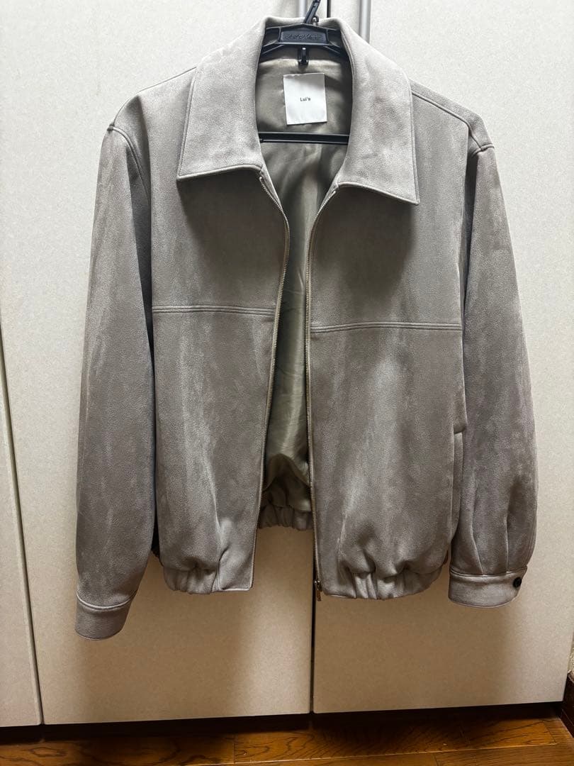 Lui's フェイクスウェードブルゾン