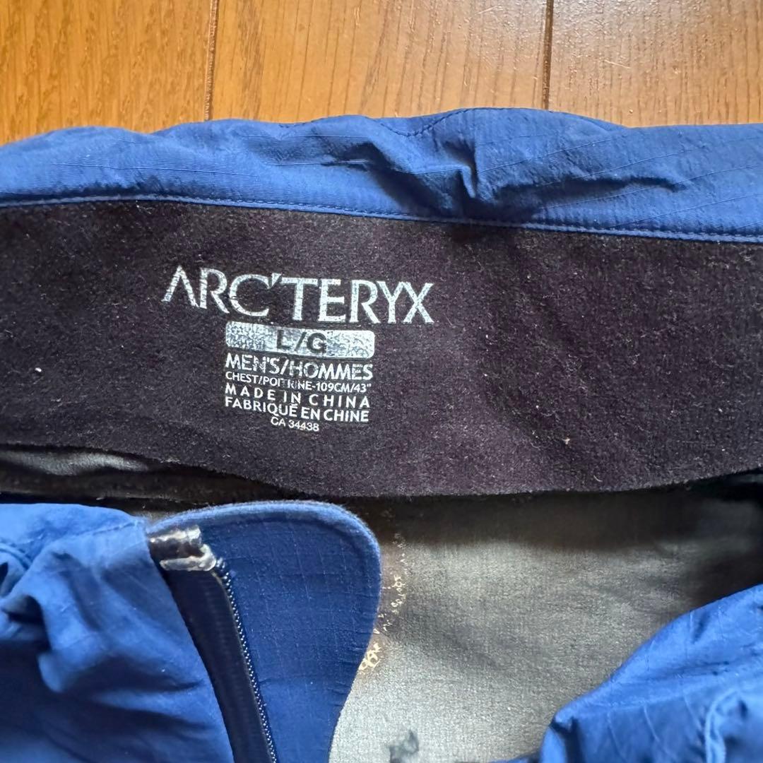 D*O様 arc'teryx Zeta LT Hybrid jacket Blu