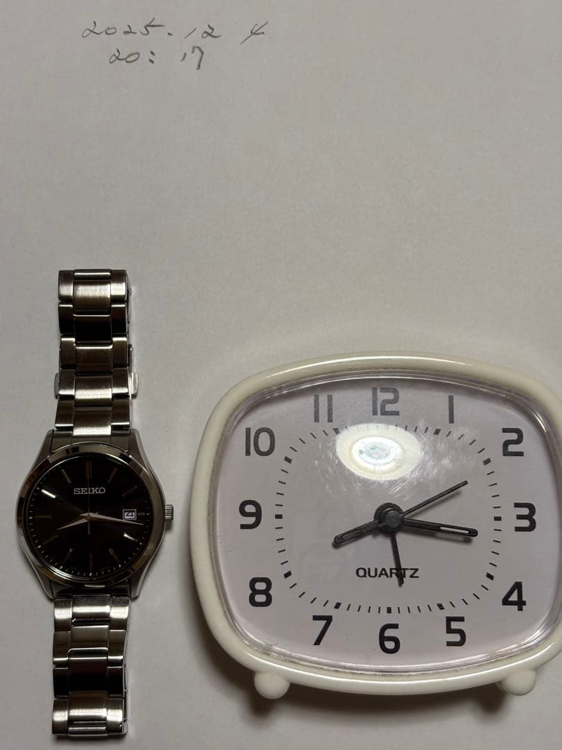 SBPX147ソーラー電池不要文字盤黒　保証期間内綺麗完動