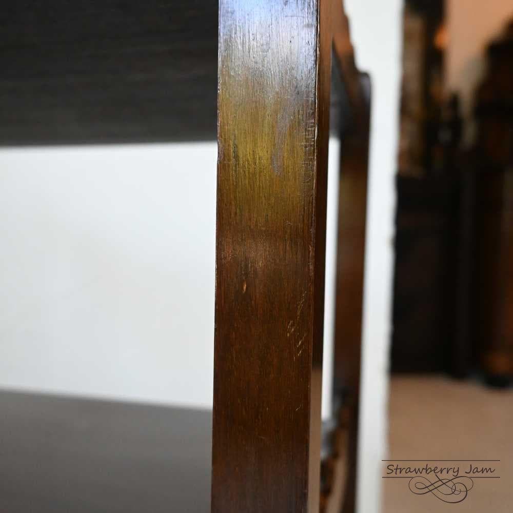 L3501-93 英国アンティーク オーク ワゴン 収納 トローリー イギリス