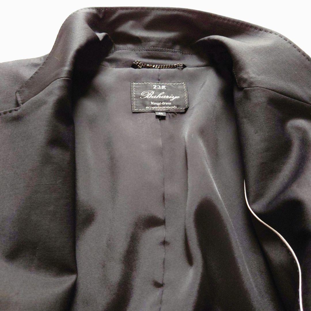 23区 Bahariye ウール ブラック パンツスーツ 上下 44