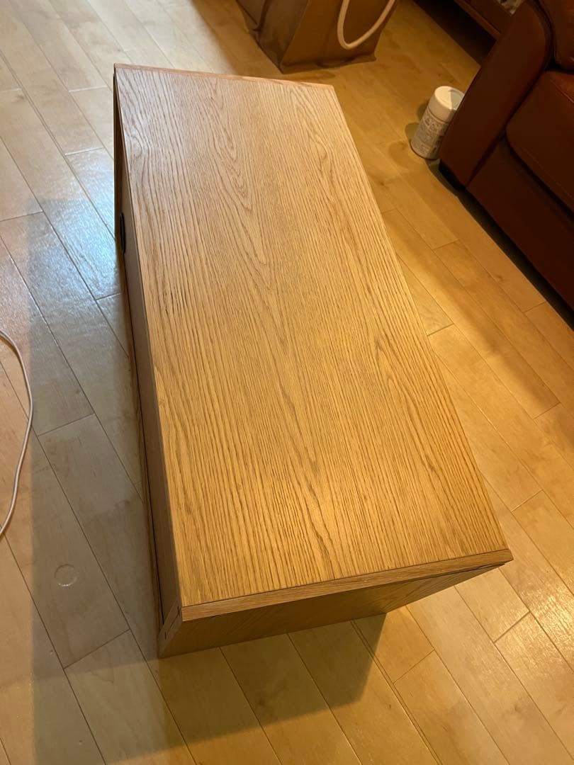 OG&co. スチールユニットシェルフ用・ボックス・ガラス引き戸・オーク材