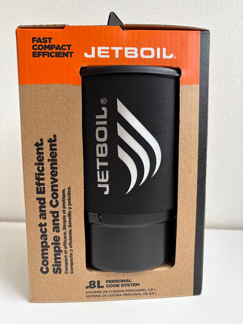 新品未使用　JETBOIL ZIP 0.8L 調理システム　＋ガス缶100×1